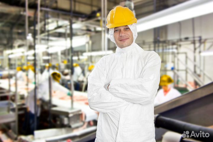 Разнорабочий на производство +питание/проживание