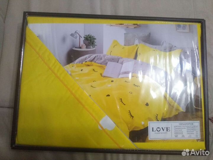 Комплект Постельного белья сатин евро