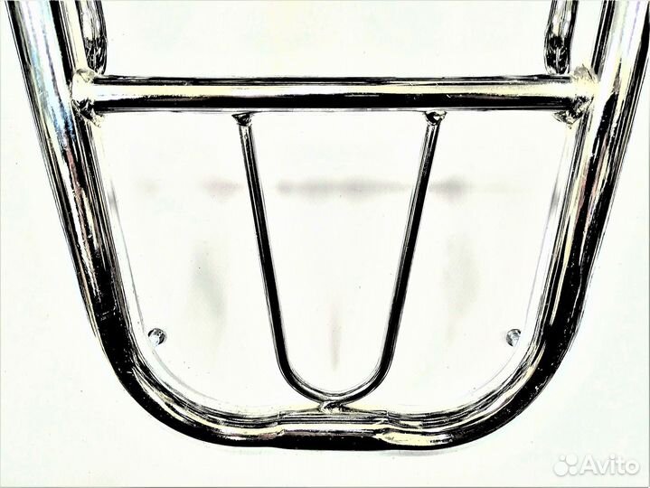 Багажник с бок.подставкой Люкс Delta Alpha(кр.уши)