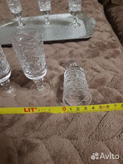 Хрустальные рюмки СССР