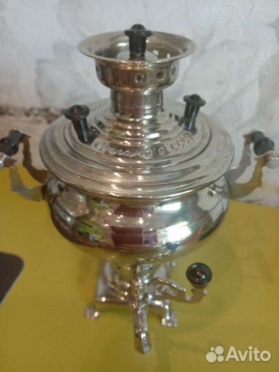 Самовар сувенирный СССР в коробке