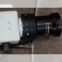 KPC S303BH и 2шт объектив Cs mount 5-50мм F1.4 aut