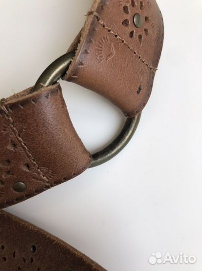 Ремень женский кожаный