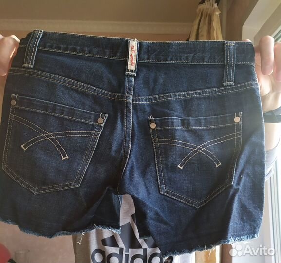 Шорты джинсовые короткие Einstein Италия