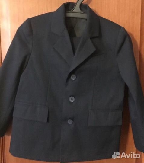 Школьный пиджак для мальчика р 122