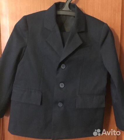 Школьный пиджак для мальчика р 122