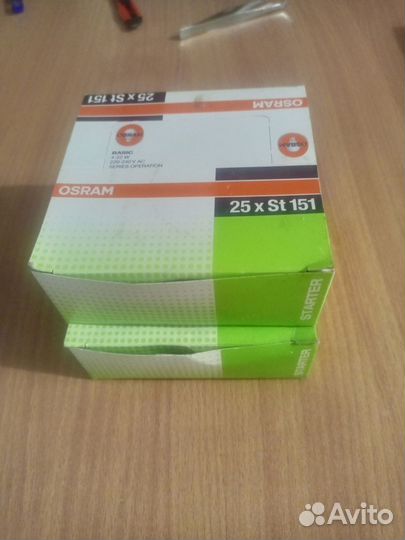 Стартеры Osram S2 на лампы люм 18.20W