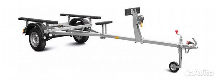 Прицеп компакт для лодок пвх до 4.3 м., мзса