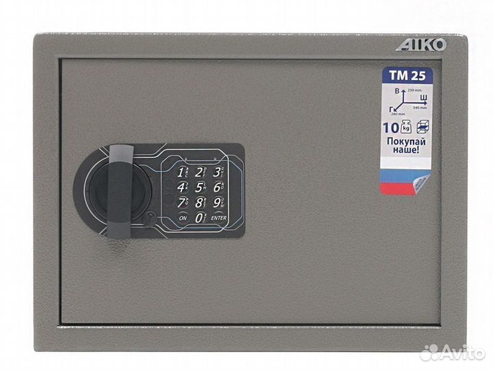 Офисный сейф aiko TM-25 EL