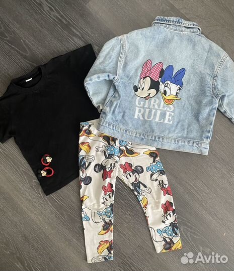 Пакет фирменных вещей на девочку