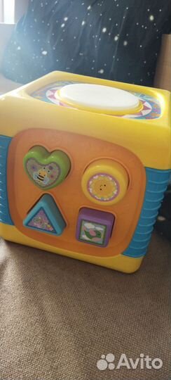 Развивающий кубик. Игрушки детские. Сортер. Пианин
