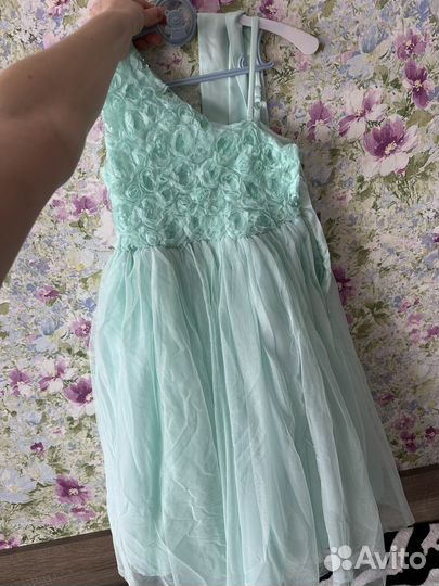 Нарядное платье для девочки 116 122