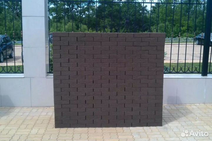 Кирпич лицево рустик