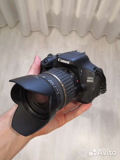 Canon 600D + объектив Tamron 17-50 mm