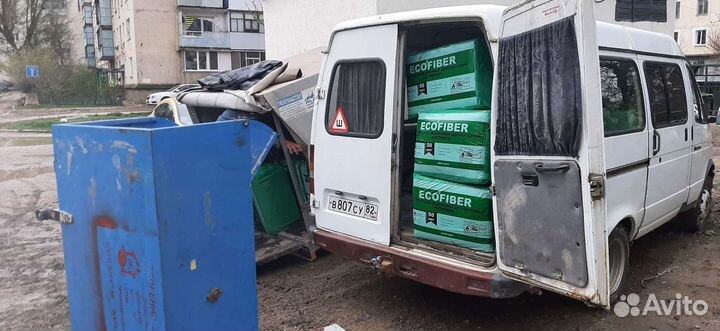 Утепление эковатой