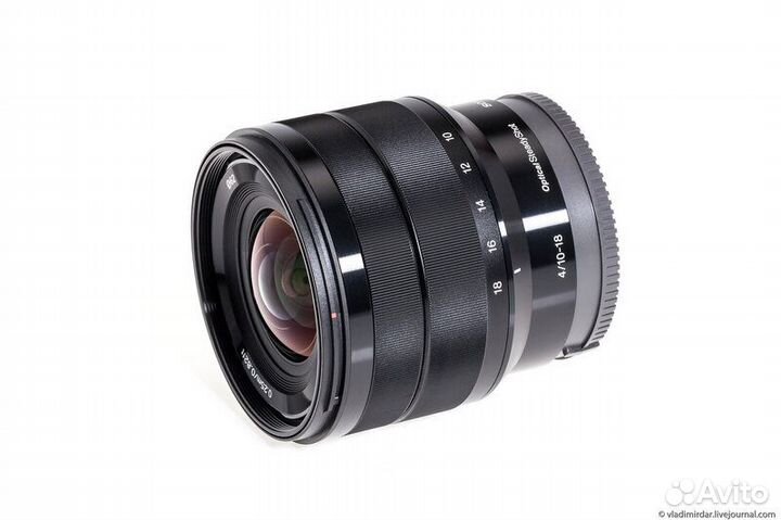 Объектив Sony E 10-18mm
