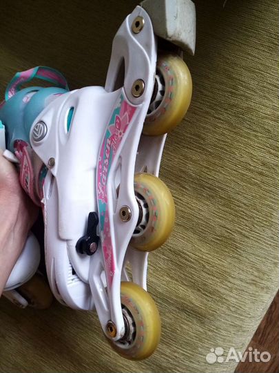 Роликовые коньки детские раздвижные