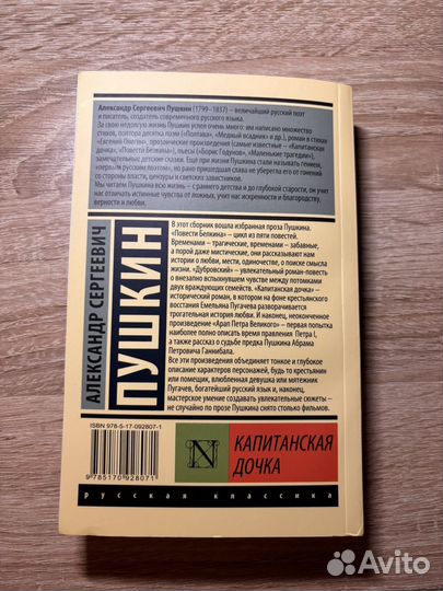 Книга Капитанская дочка