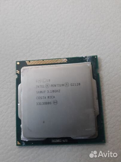 Процессор сокет 1155 Рабочий, 2-х ядерный