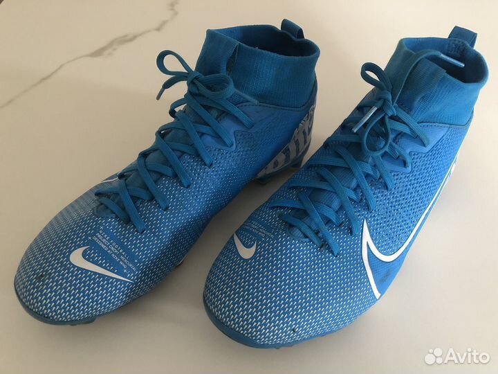 Футбольные бутсы nike mercurial