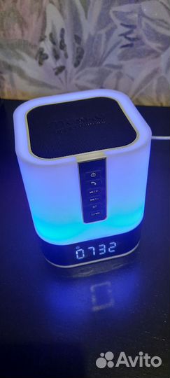 Блютуз колонка ночник