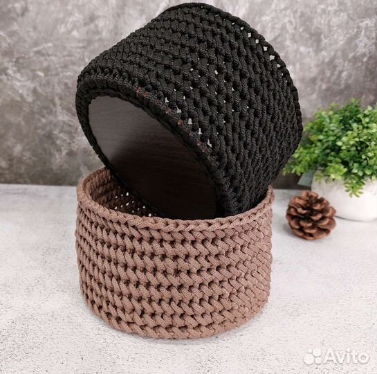 Корзинка для хранения, ручная работа