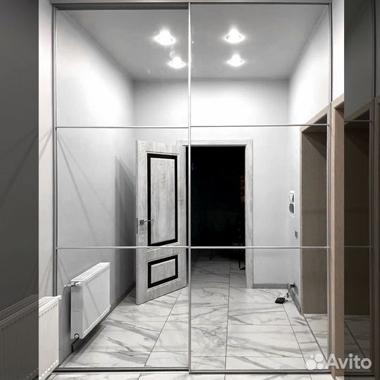 Двери купе для гардеробной, перегородки и шкафов