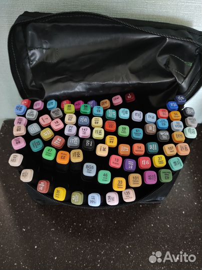 Маркеры, фломастеры для скетчинга, 80 шт. Новые