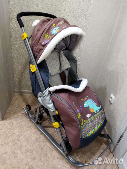 Коляска санки