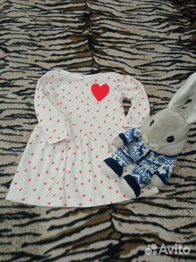 Платье для девочки 74