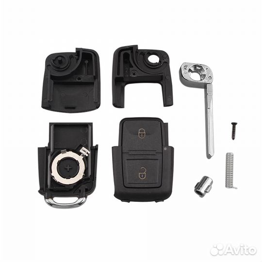 Корпус выкидного ключа зажигания Фольксваген 2-3кн