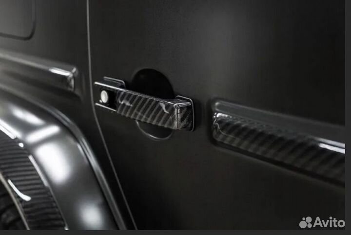 Карбоновые накладки ручек Гелендваген/ Gelendwagen