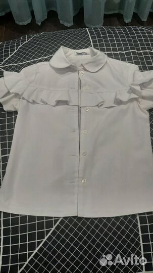 Блузки школьные 122 128