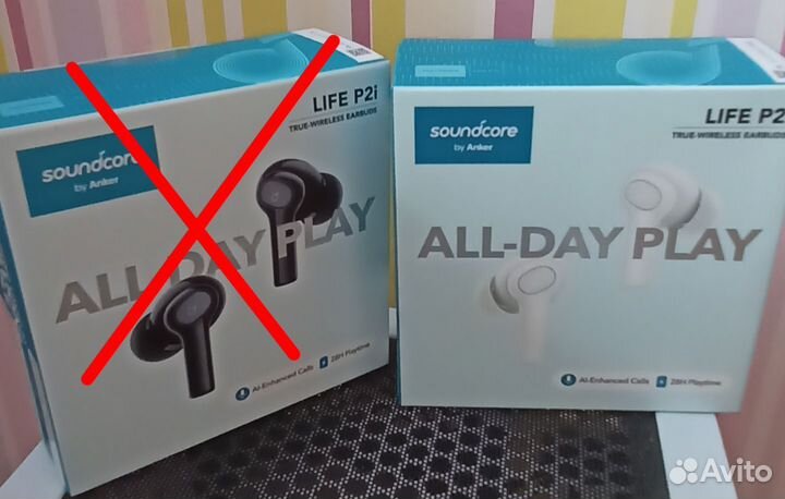 Наушники Anker Soundcore life P2i