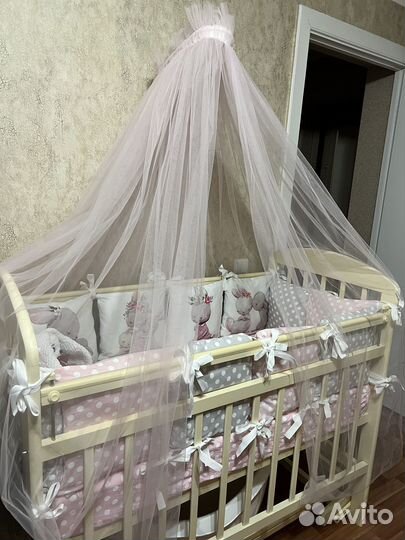 Бортики в кроватку