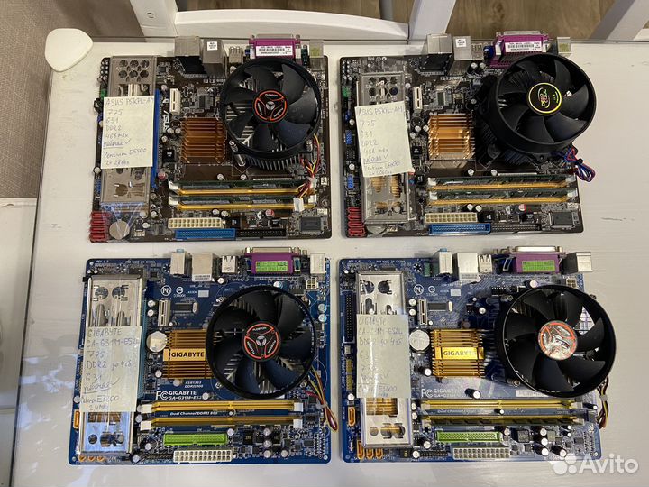 Материнские платы lga 775