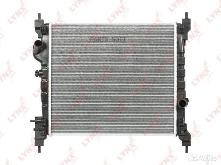 Радиатор chevrolet Spark 1.0 10