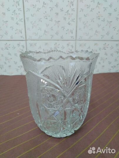 Вазы хрустальные СССР/гдр