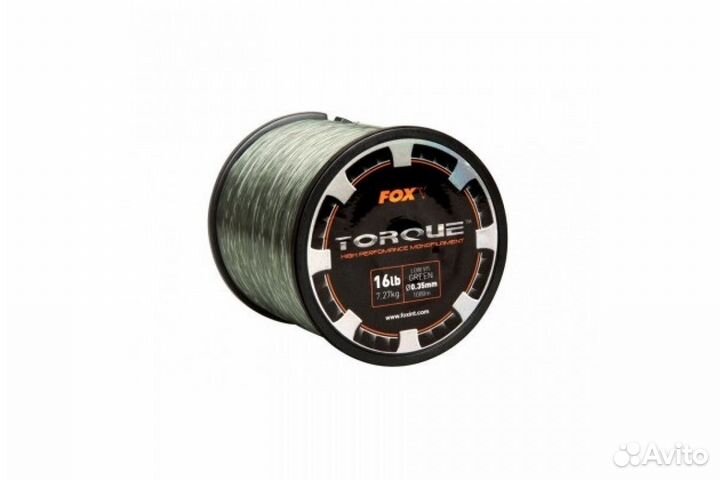 Леска Fox Torque Line 13lb 0.33mm 1000MT