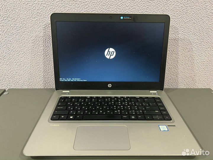 Ноутбук для офиса HP/Озу 8/Core i3-7th/ssd 240