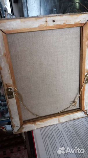 Холст масло-старинные картины