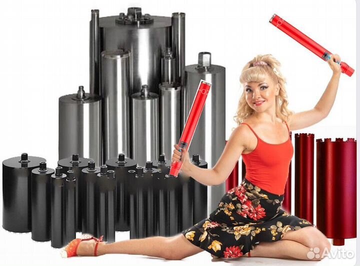 Коронки для алмазного бурения бетона, железобетона