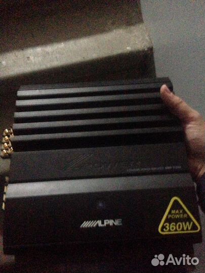 Усилитель и сабвуфер