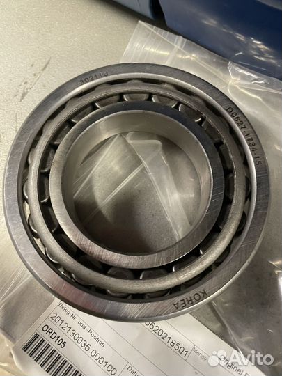 Подшипник ступицы hyundai HD65,County пер. вн