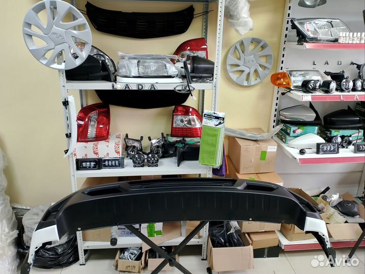 Бампер задний Нива Тревел