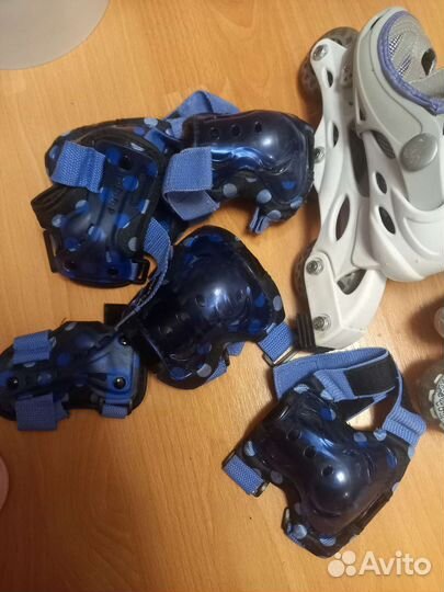 Детские ролики и защита