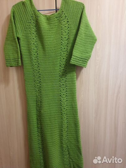 Платье вязаное крючком