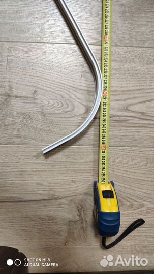 Карниз профильный на окно с эркером