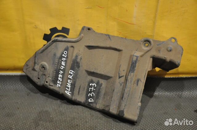 Защита двигателя nissan almera N16