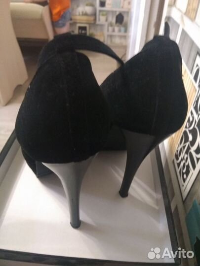 Туфли замшевые, размер 33